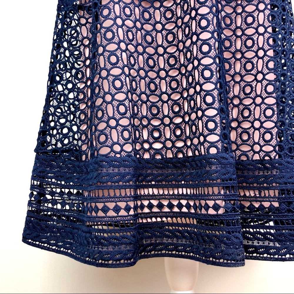 DONATED - ASOS Premium Occasion Lace Midi Dress - Picture 7 of 8